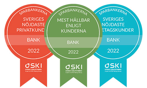 Medalj från SKI, Sveriges nöjdaste  kunder 2022